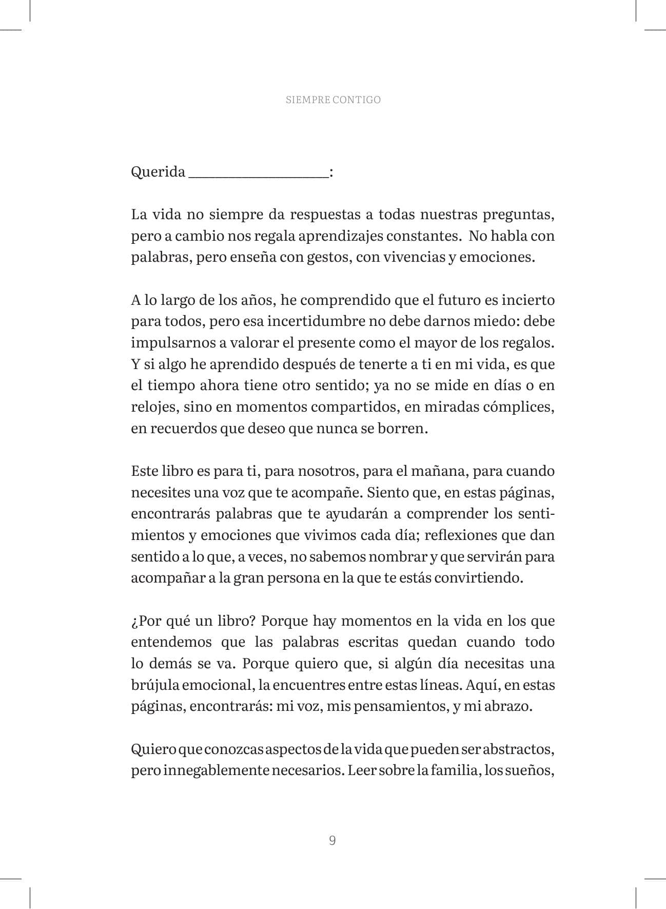 Página de texto del libro